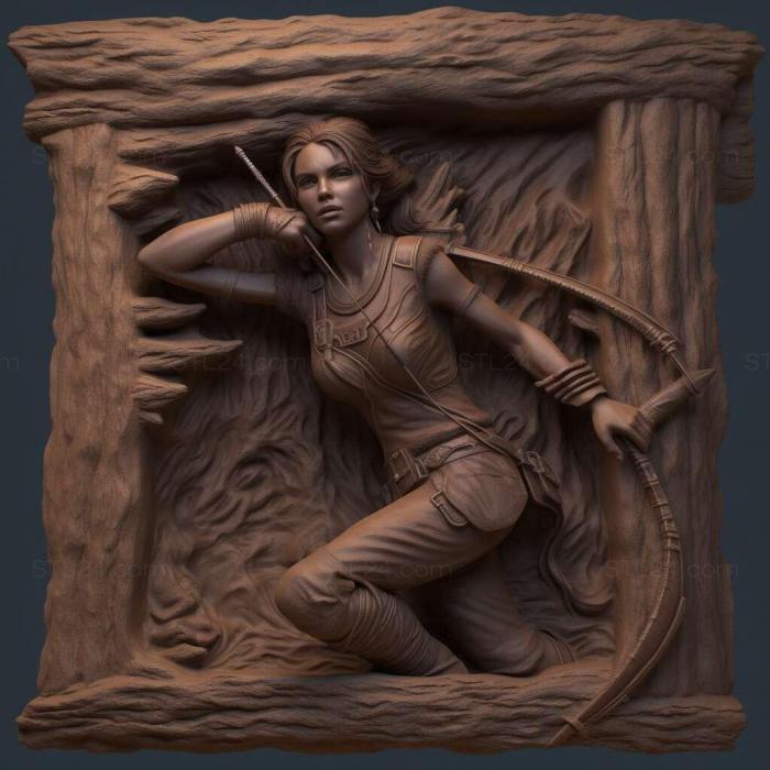 Games (Tomb Raider 2013 1, GAMES_4853) 3D models for cnc